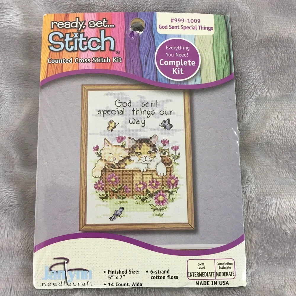 Counted Cross Stitch Kit Bundle - Picture 2 of 5